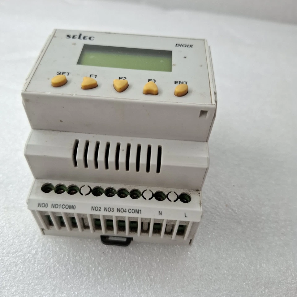 Used Selec DIGIX-1-230V PLC Logic Controller 8 DI 4 DO RS485 230VAC 50/60Hz